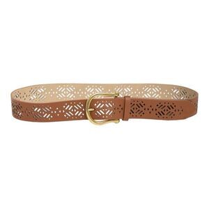 Vince Camuto Geometric Perforated Belt